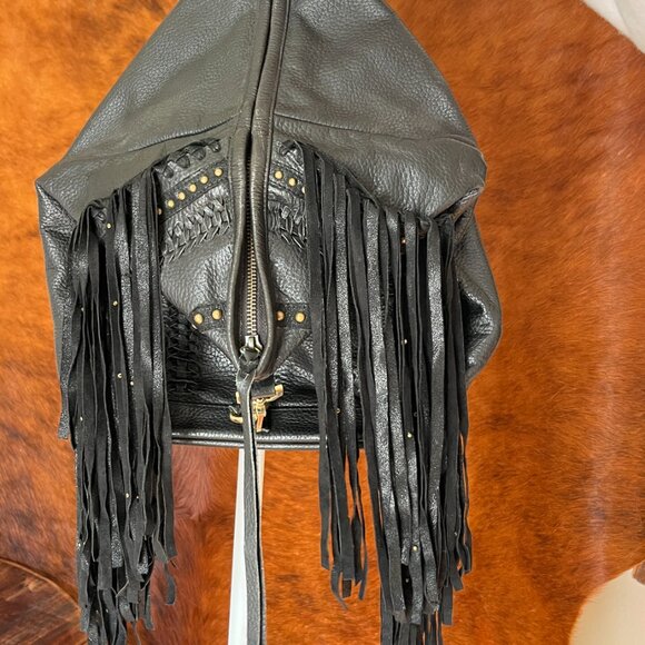 Cleobella Handmade Heavy Duty Leath Backpack/Shoulder Bag - Picture 8 of 13